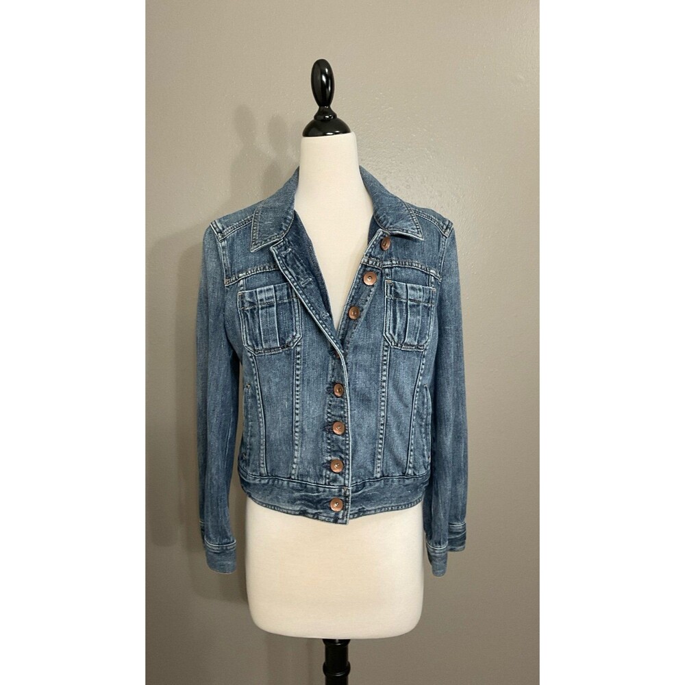 Women's Blue Jean Jacket from Express